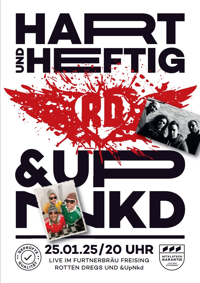 Hart und Heftig Flyer